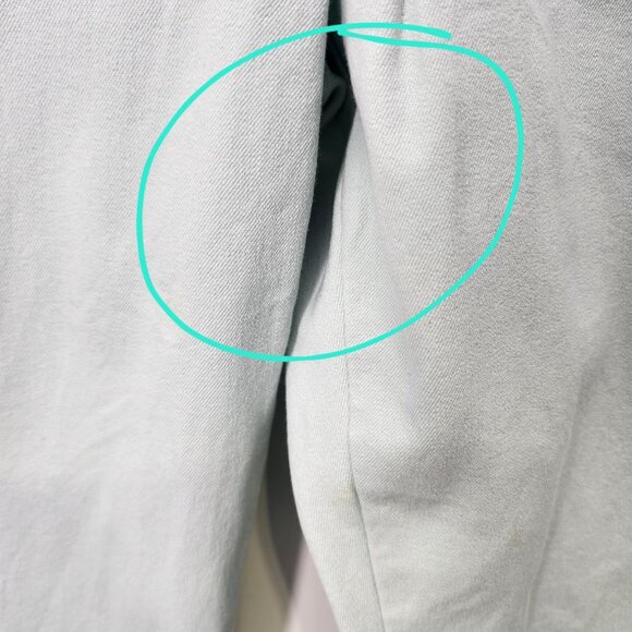 St. John Sport Womens Light‎ Green Denim Jean Trousers Size 12 - Picture 4 of 13